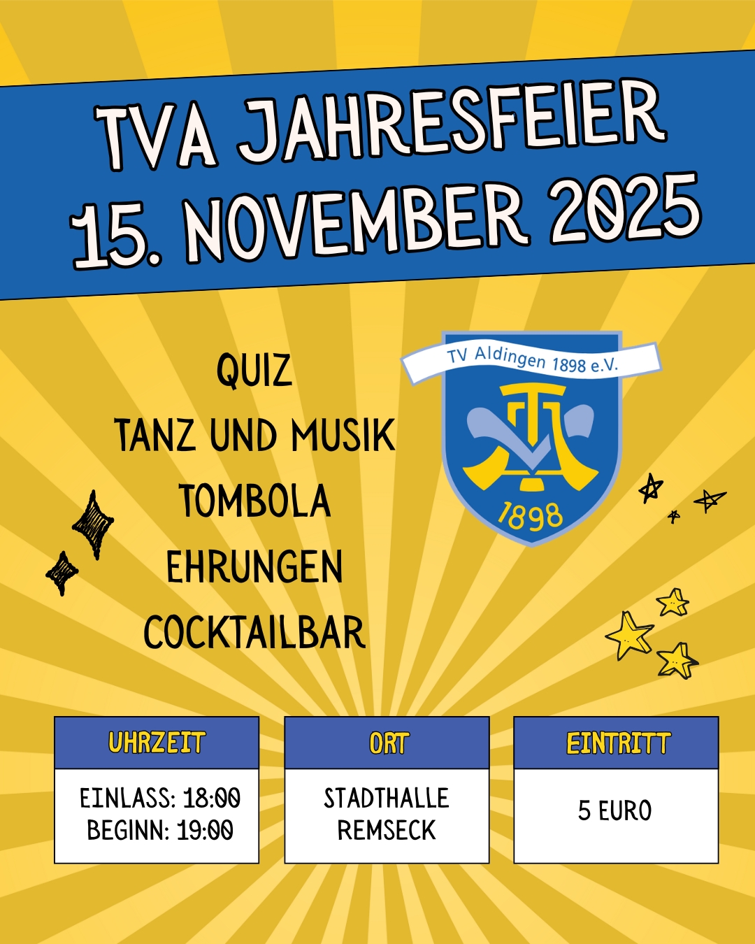 Einladung Jahresfeier 2025